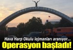 Hava harp okulu lojmanlarına FETÖ operasyonu