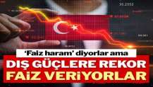 Hazine yüzde 33.5 faizle borçlanıyor