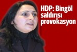 HDP'den Bingöl saldırısı açıklaması: Provokasyon