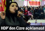 HDP'den Cizre açıklaması