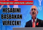 'Hesabını Başbakan versin!'