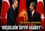 "Hoşgeldin Tayyip Ağabey"