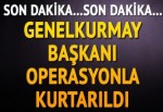 Hulusi Akar kurtarıldı