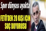 İbrahim Hacıosmanoğlu'ndan 20 kişi için suç duyurusu