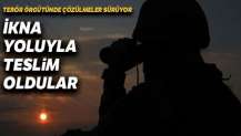 İçişleri Bakanlığı: 3 PKK’lı ikna yoluyla teslim oldu