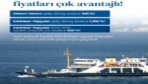 İDO’dan 2026’da Uygun Fiyatlı ve Trafiksiz Ulaşım