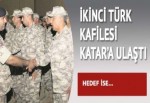 İkinci kafile Katar'a ulaştı