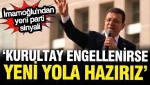 İmamoğlu'ndan yeni parti sinyali: Biz hazırız