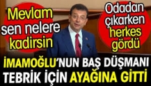 İmamoğlu'nun baş düşmanı tebrik için ayağına gitti. Odadan çıkarken herkes gördü