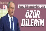 İnce'den ağaç katliamı için açıklama