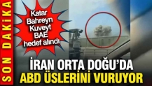İran; Bahreyn, Katar, BAE ve Kuveyt'teki ABD üslerini vuruyor