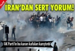 İran'dan sert Gezi yorumu!