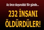 IŞİD bir günde 232 kişiyi öldürdü!