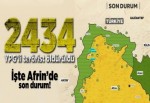 İşte Afrin'de öldürülen YPG'li terörist sayısı.