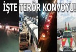 İşte terör konvoyu! Afrin'e gidiyorlar...
