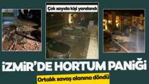 İzmir'de hortum paniği