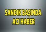 Kalbi sandık başında durdu