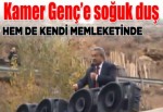 Kamer Genç'e Tunceli'de soğuk duş