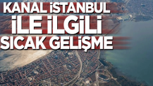 Kanal İstanbul'un ihale tarihi belli oldu