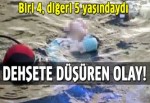 Kanala düşen çocuklar kurtarılamadı