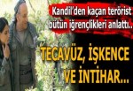 Kandil'de tecavüze uğrayan kadın terörist intihar etti