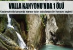 Kanyonda mahsur kaldılar: 1 ölü