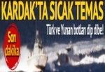 Kardak’ta Türk ve Yunan sahil güvenlik botları arasında sıcak temas