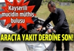 Kayserili mucitten müthiş buluş