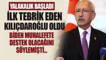 Kılıçdaroğlu Biden'a yalakalığa şimdiden başladı