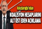 Kılıçdaroğlu: Erken seçim daha güçlü bir olasılık