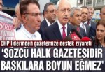 Kılıçdaroğlu’ndan Sözcü’ye ziyaret