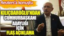 Kılıçdaroğlu'ndan adaylık açıklaması: Benim için bir onur...