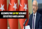Kılıçdaroğlu'nun Şah Fırat Operasyonu eleştirileri Suriye basınında