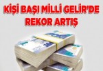 Kişi başı gelir artıyor