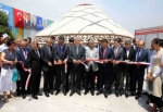 Kitap Fuarı’nda Kırgız Çadırı açıldı