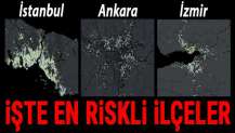 Koronavirüs salgınında İstanbul, Ankara ve İzmir'de en riskli ilçeler
