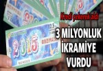 Kredi çekerek aldığı bilete 3 milyonluk ikramiye vurdu