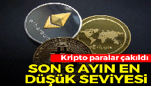 Kripto paralar resmen çakıldı! Son 6 ayın en düşük seviyesi...