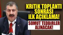 Kritik toplantının ardından ilk açıklama!