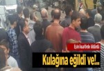 Kulağına eğildi ve!..