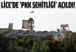 Lice'de 'PKK şehitliği' açılışı