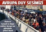 Macaristan'da bekletilen mülteciler Avusturya'ya doğru yürüyor
