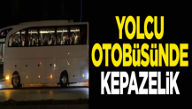 Malatya'da yolcu otobüsünde kepazelik