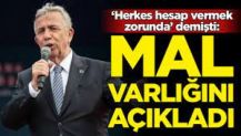 Mansur Yavaş mal varlığını açıkladı