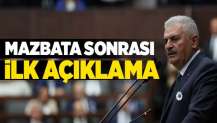 Mazbata sonrası Binali Yıldırım'dan ilk açıklama!