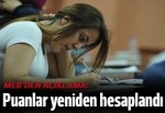 MEB, TEOG yüzdelik dilimlerini yeniden hesapladı
