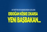 Mehmet Ali Şahin: Erdoğan giderse yerine...