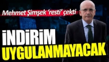 Mehmet Şimşek resti çekti: İndirim uygulanmayacak