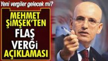 Mehmet Şimşek'ten flaş vergi açıklaması. Yeni vergiler gelecek mi?