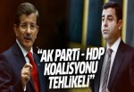 Melih Altınok: Ak Parti - HDP koalisyonu tehlikeli